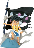 Figura Luffy Movie History One Piece Banpresto - vista frontal