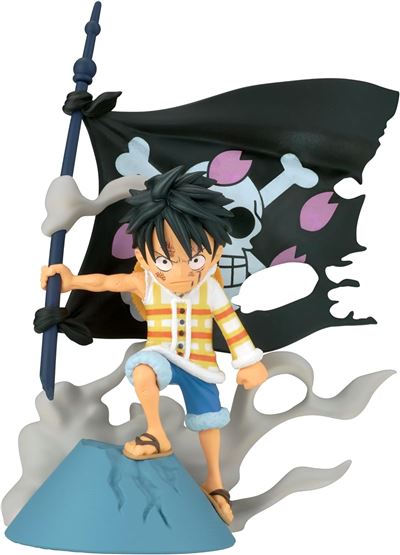 Figura Luffy Movie History One Piece Banpresto - vista frontal