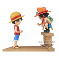 Figura Luffy y Ace niños One Piece Movie History Banpresto - vista 1