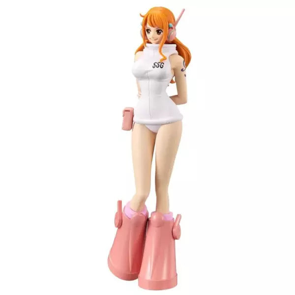 Figura Nami One Piece DXF Grandline Series Egghead - vista frontal 2