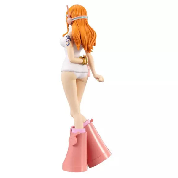 Figura Nami One Piece DXF Grandline Series Egghead - vista trasera