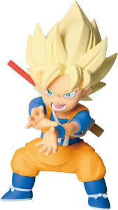 Figura Goku Super Saiyan Mini Dragon Ball Daima Banpresto - figura sola