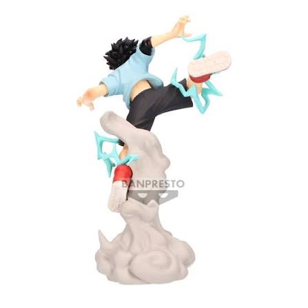 Figura Deku Combination Battle My Hero Academia Banpresto - vista trasera