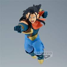 Figura Super Androide 17 Dragon Ball GT Banpresto - vista lateral