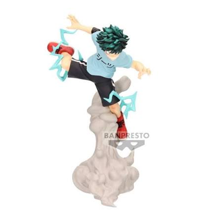Figura Deku Combination Battle My Hero Academia Banpresto - conjunto con Bakugo