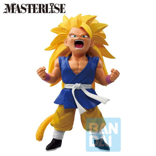 Figura Goku Super Saiyan 3 Dragon Ball GT Masterlise Banpresto - vista frontal