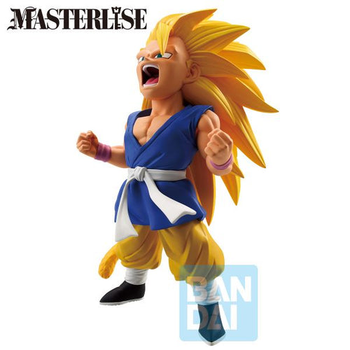 Figura Goku Super Saiyan 3 Dragon Ball GT Masterlise Banpresto - vista lateral