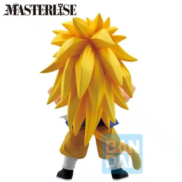 Figura Goku Super Saiyan 3 Dragon Ball GT Masterlise Banpresto - vista trasera